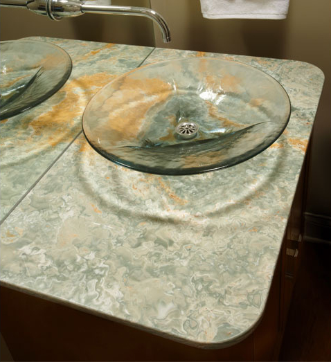 Avion Blue Onyx Bathroom Vanity